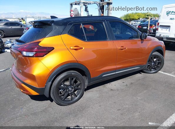 3N1CP5DV2RL567390 2024 NISSAN KICKS Orange Rear right