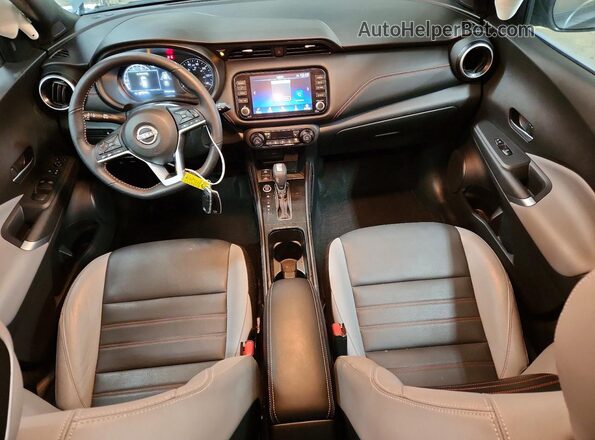 3N1CP5DV4PL575259 2023 NISSAN KICKS Gray წინა პანელის ხედი