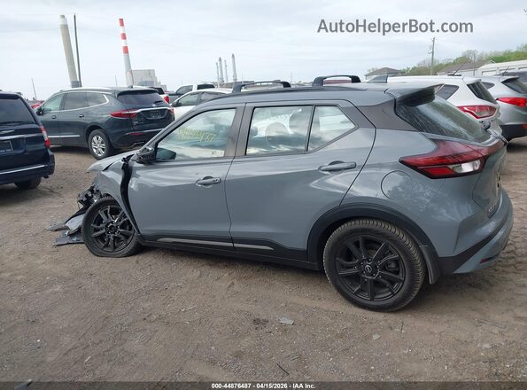 3N1CP5DV5PL477633 2023 NISSAN KICKS Gray 360 interior view