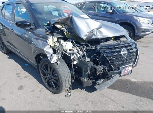 3N1CP5DV7PL488973 2023 NISSAN KICKS Gray Դիմացի տեսք