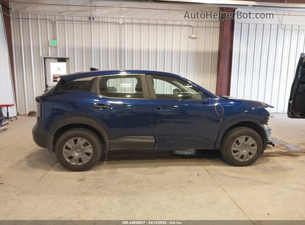 3N8AP6BBXSL376605 2025 NISSAN KICKS Blue Սալոնի 360 աստիճան տեսք