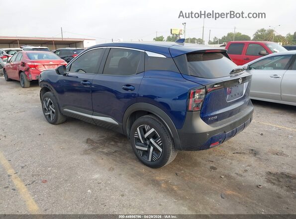 3N8AP6CA3SL378380 2025 NISSAN KICKS Dark Blue Trasero izquierdo
