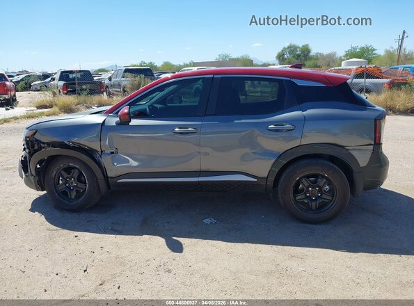 3N8AP6CA4SL363306 2025 NISSAN KICKS Gray Սալոնի 360 աստիճան տեսք