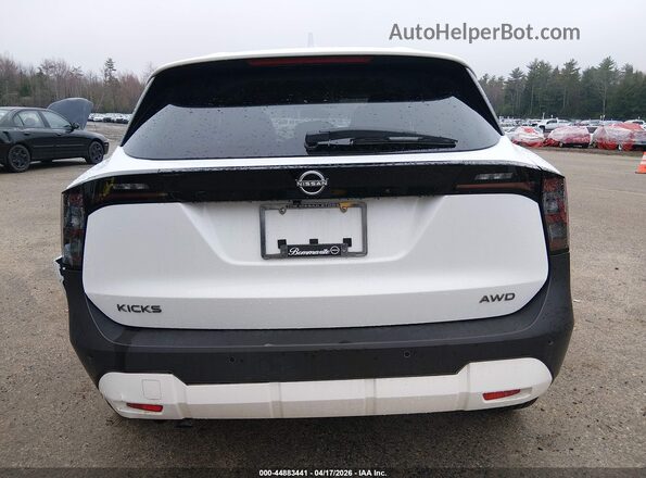 3N8AP6CB6SL407718 2025 NISSAN KICKS Белый 