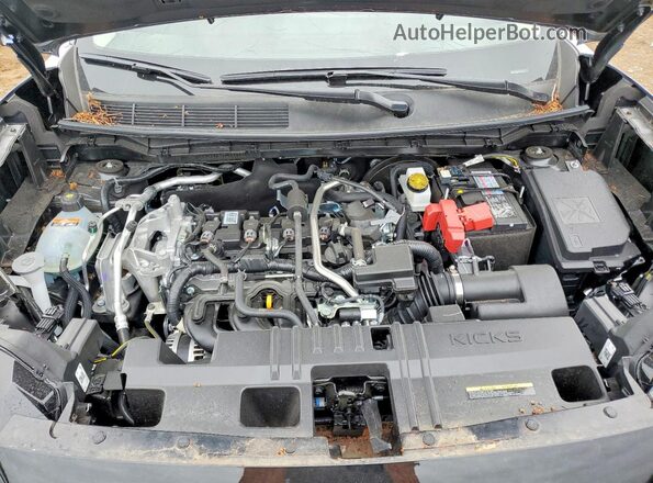 3N8AP6CB6TL324131 2026 NISSAN KICKS Серый Вид задней части салона