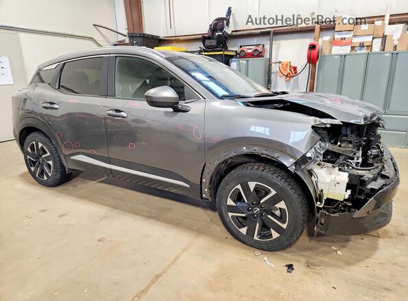 3N8AP6CB9SL399730 2025 NISSAN KICKS Charcoal Front right