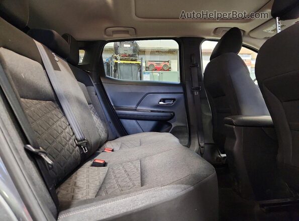 3N8AP6CB9SL399730 2025 NISSAN KICKS Charcoal Rear interior view