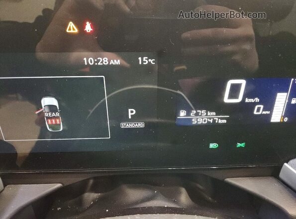 3N8AP6CB9SL399730 2025 NISSAN KICKS Charcoal Instrument cluster view
