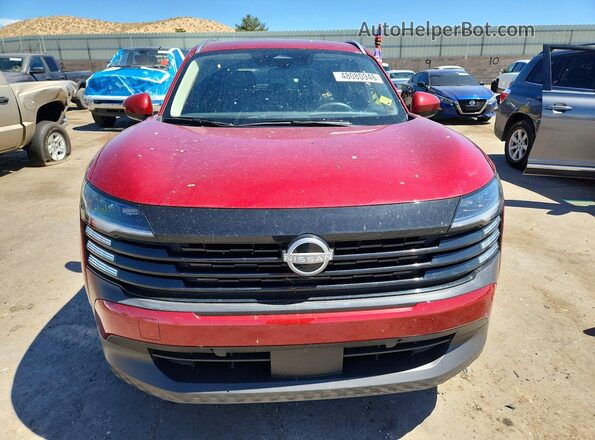 3N8AP6CB9SL406708 2025 NISSAN KICKS Red Widok z przodu