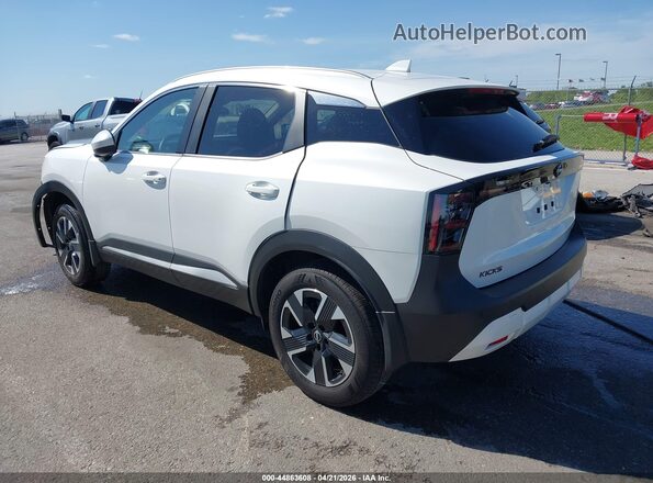 3N8AP6CBXSL430614 2025 NISSAN KICKS Белый Задняя левая четверть