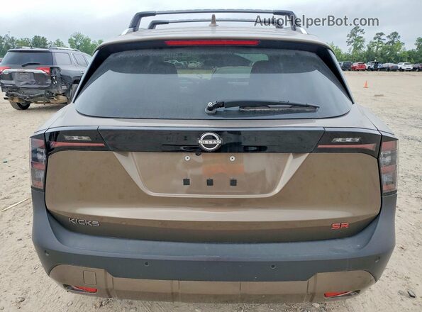 3N8AP6DA8SL403286 2025 NISSAN KICKS Brown Вид ззаду