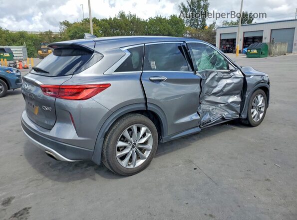 3PCAJ5AA0MF101097 2021 INFINITI QX50 Gray Trasero derecho