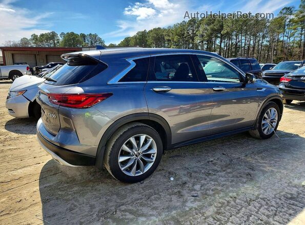 3PCAJ5AB3NF118244 2022 INFINITI QX50 Gray უკანა მარჯვენა