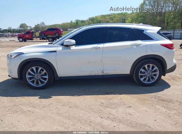 3PCAJ5BA0MF105519 2021 INFINITI QX50 White Դիմացի տեսք