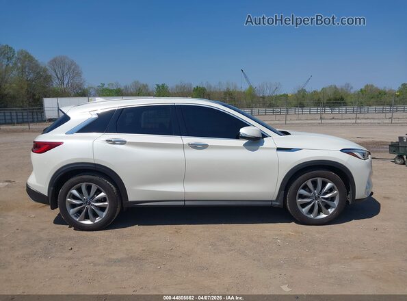 3PCAJ5BA0MF105519 2021 INFINITI QX50 White Սալոնի հետևի տեսք