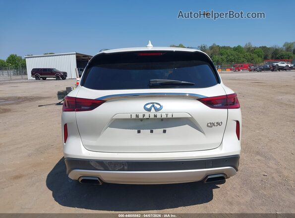 3PCAJ5BA0MF105519 2021 INFINITI QX50 White 