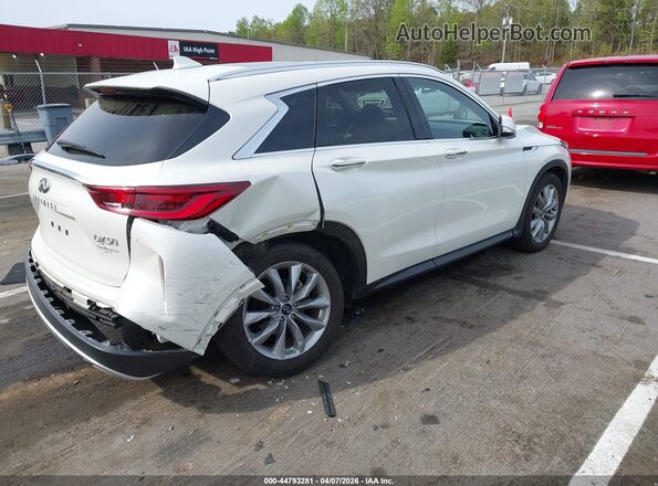 3PCAJ5BA1NF118040 2022 INFINITI QX50 Белый Задняя правая четверть