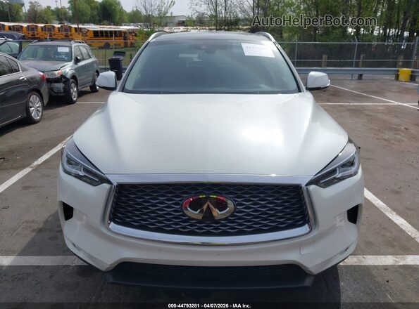3PCAJ5BA1NF118040 2022 INFINITI QX50 Белый Вид щитка приборов