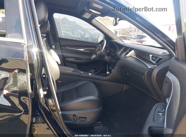 3PCAJ5BA2NF118970 2022 INFINITI QX50 Black Вид салону спереду