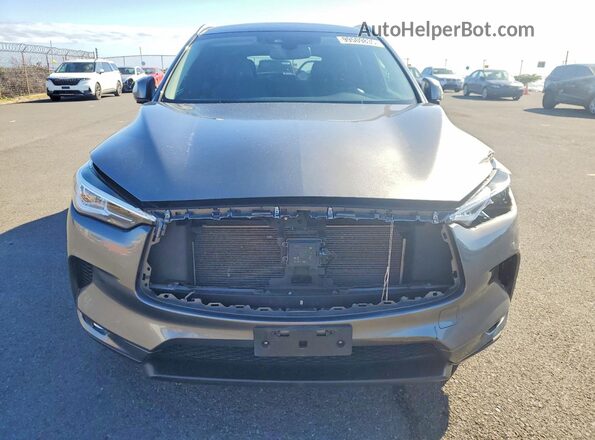 3PCAJ5BA5MF124003 2021 INFINITI QX50 Charcoal Front view