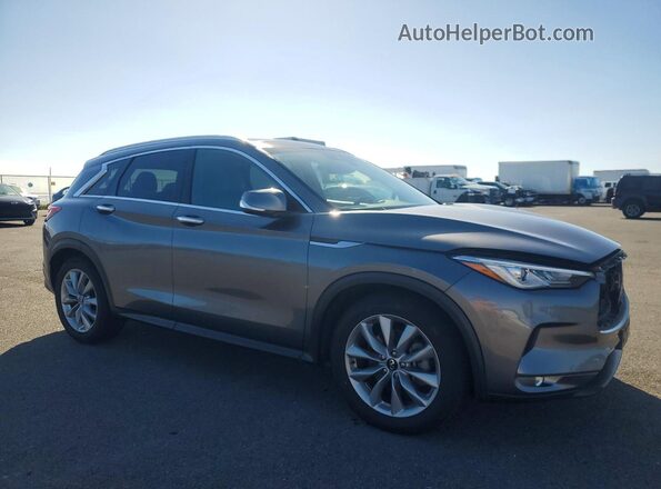 3PCAJ5BA5MF124003 2021 INFINITI QX50 Charcoal Front right