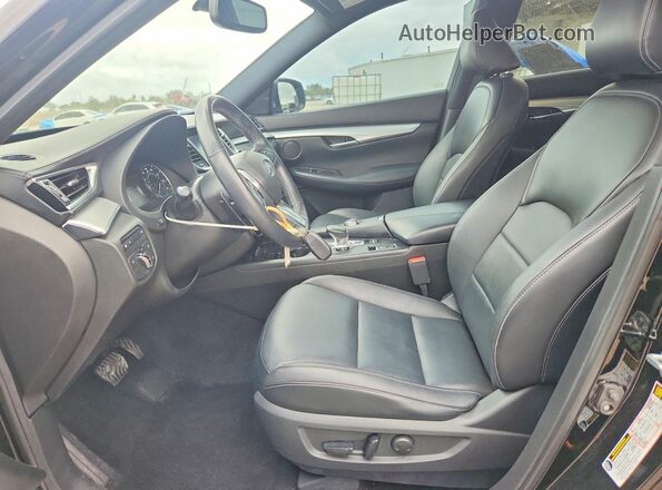 3PCAJ5BA8MF102352 2021 INFINITI QX50 Black Front interior view