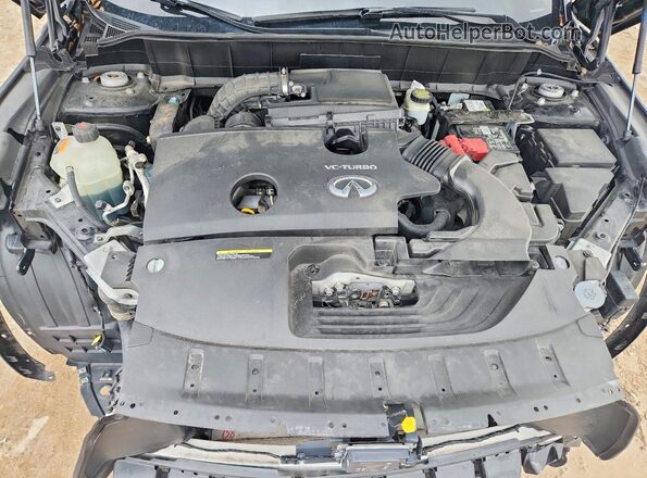 3PCAJ5BA8MF102352 2021 INFINITI QX50 Black Rear interior view