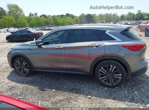 3PCAJ5BA8MF125307 2021 INFINITI QX50 Gray Սալոնի 360 աստիճան տեսք