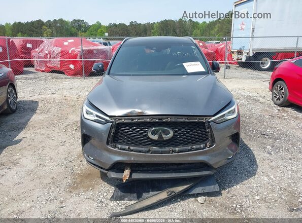 3PCAJ5BA8MF125307 2021 INFINITI QX50 Gray Սարքավորումների վահանակի տեսք