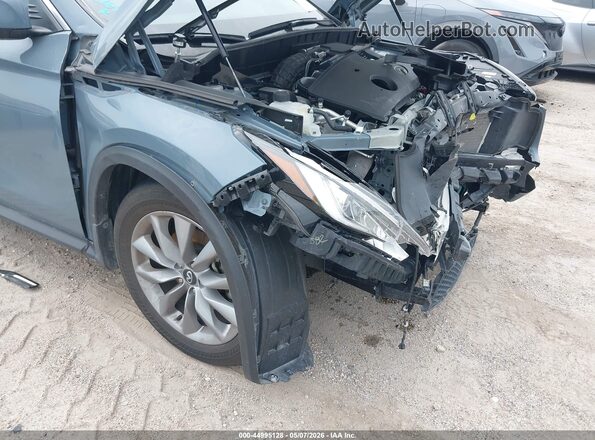 3PCAJ5BA9NF122269 2022 INFINITI QX50 Blue წინა ხედი