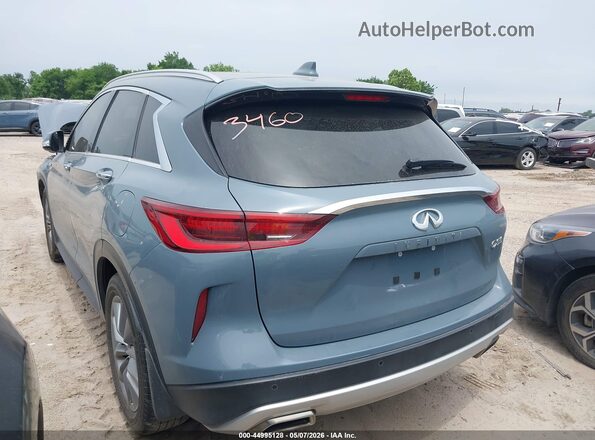 3PCAJ5BA9NF122269 2022 INFINITI QX50 Blue უკანა მარცხენა