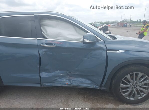 3PCAJ5BA9RF106871 2024 INFINITI QX50 Blue Widok z przodu