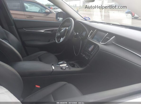 3PCAJ5BA9RF106871 2024 INFINITI QX50 Blue Widok wnętrza z przodu