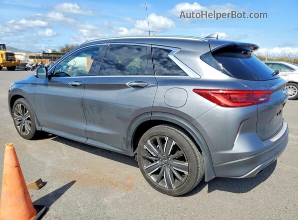 3PCAJ5BAXMF123901 2021 INFINITI QX50 Gray Rear left