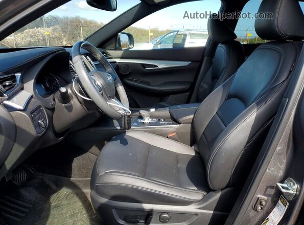 3PCAJ5BAXMF123901 2021 INFINITI QX50 Gray Front interior view
