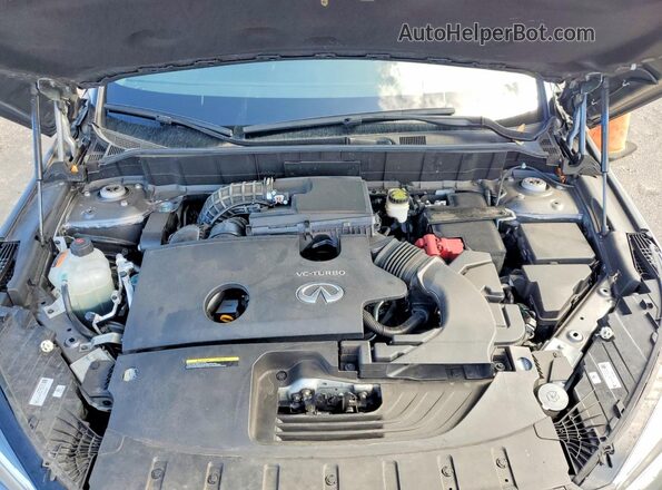 3PCAJ5BAXMF123901 2021 INFINITI QX50 Gray Engine compartment view