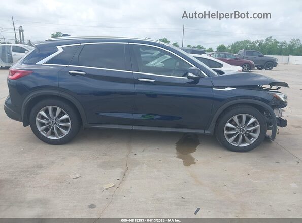 3PCAJ5BAXNF106372 2022 INFINITI QX50 Синий Вид задней части салона