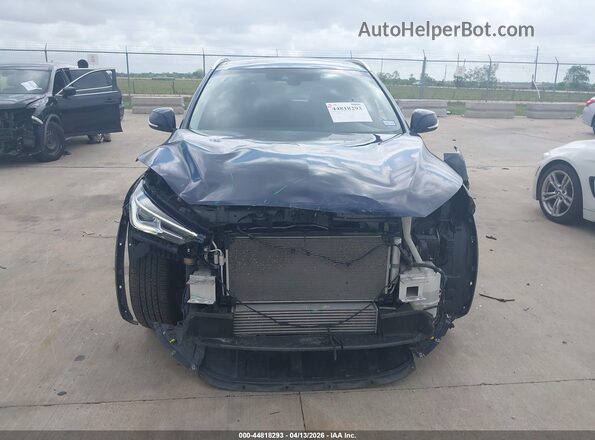 3PCAJ5BAXNF106372 2022 INFINITI QX50 Синий Вид щитка приборов