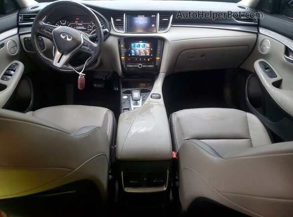 3PCAJ5BB0RF104886 2024 INFINITI QX50 Black წინა პანელის ხედი