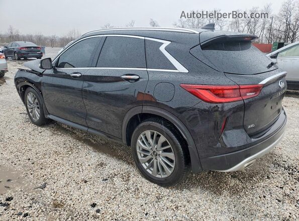 3PCAJ5BB0RF104886 2024 INFINITI QX50 Black უკანა მარცხენა