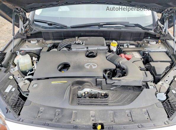 3PCAJ5BB1RF105237 2024 INFINITI QX50 Gray Engine compartment view
