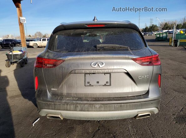 3PCAJ5BB4MF118007 2021 INFINITI QX50 Gray Вид ззаду