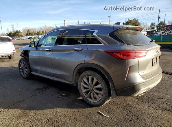 3PCAJ5BB4MF118007 2021 INFINITI QX50 Gray Задня ліва чверть