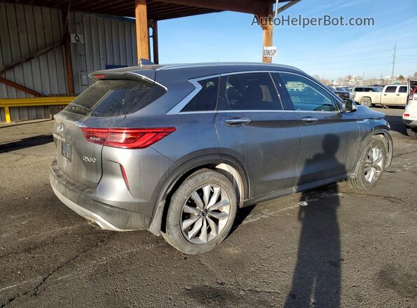 3PCAJ5BB4MF118007 2021 INFINITI QX50 Gray Задня права чверть