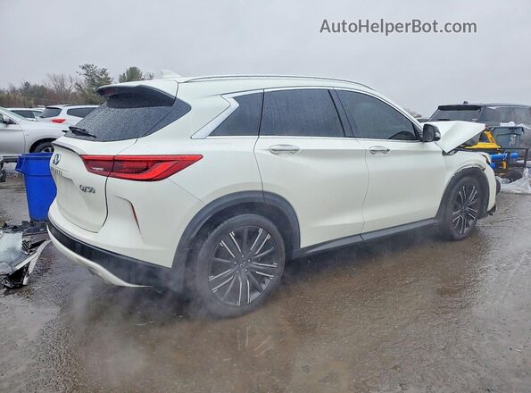 3PCAJ5BB6MF117652 2021 INFINITI QX50 Белый Задняя правая четверть