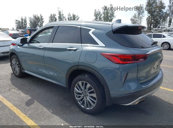3PCAJ5BB6SF105255 2025 INFINITI QX50 Blue Rear left