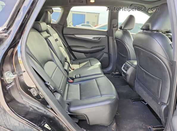 3PCAJ5BB8MF112758 2021 INFINITI QX50 Black Սալոնի հետևի տեսք