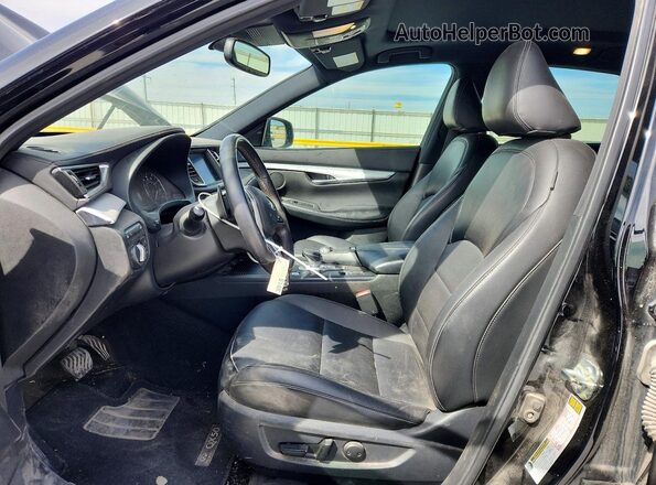 3PCAJ5BB8MF112758 2021 INFINITI QX50 Black Սալոնի դիմացի տեսք