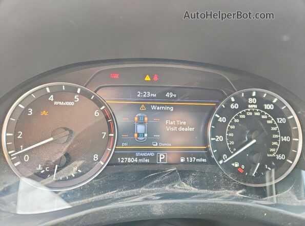 3PCAJ5BB8MF112758 2021 INFINITI QX50 Black Սարքավորումների վահանակի տեսք