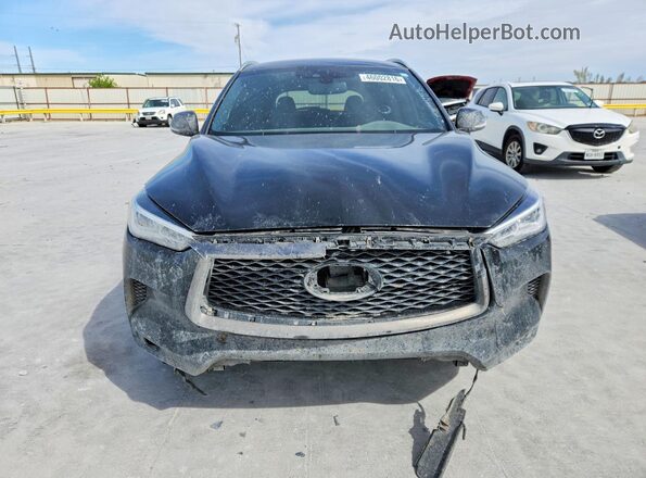 3PCAJ5BB8MF112758 2021 INFINITI QX50 Black Դիմացի տեսք